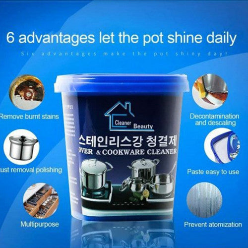 Magical Stainless-Steel Cookware and Oven Cleaner – Korean Formula