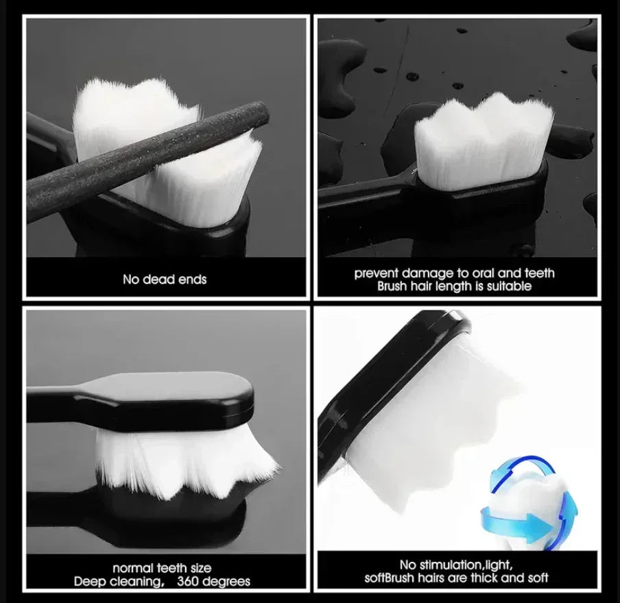 2 Pieces Extra Soft Toothbrushes - Eazzy Store