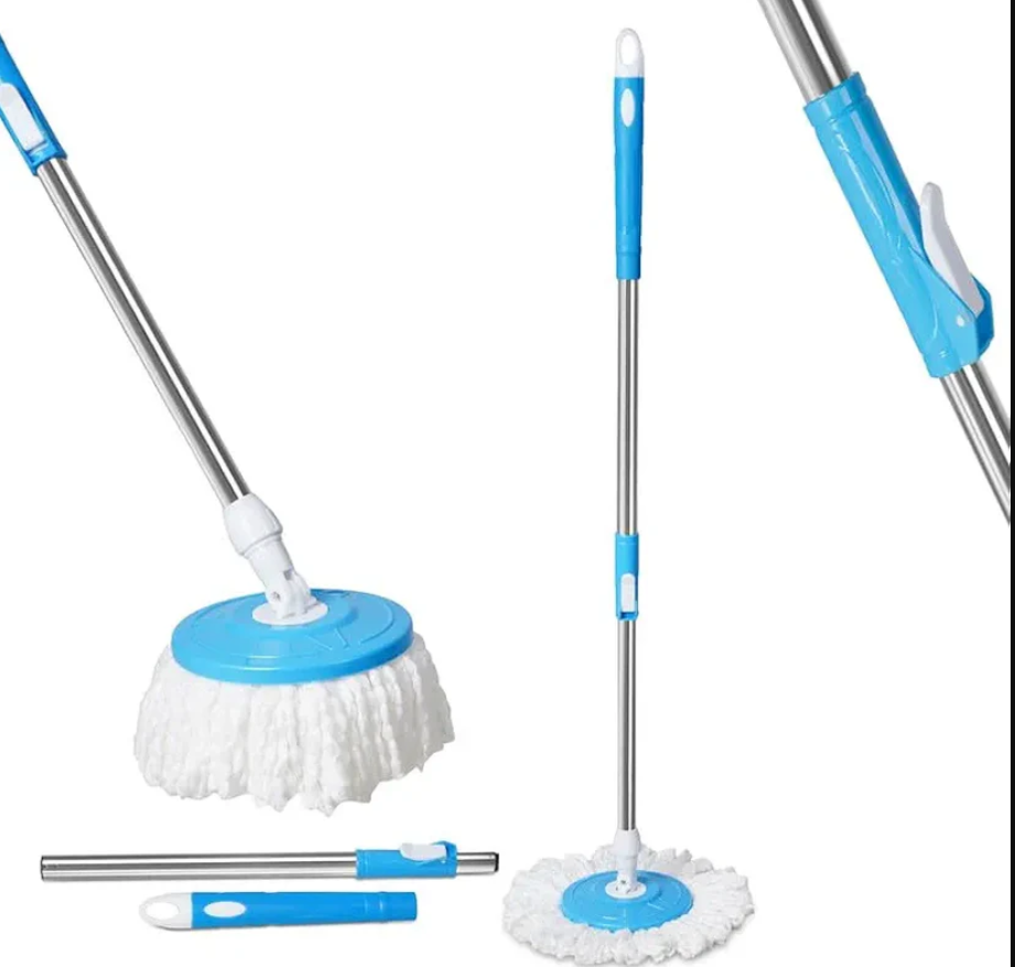 360 Cleaning Spin Mop for Steel Bucket Floor Cleaning