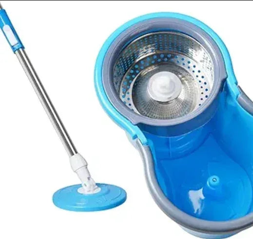 360 Cleaning Spin Mop for Steel Bucket Floor Cleaning - Eazzy Store