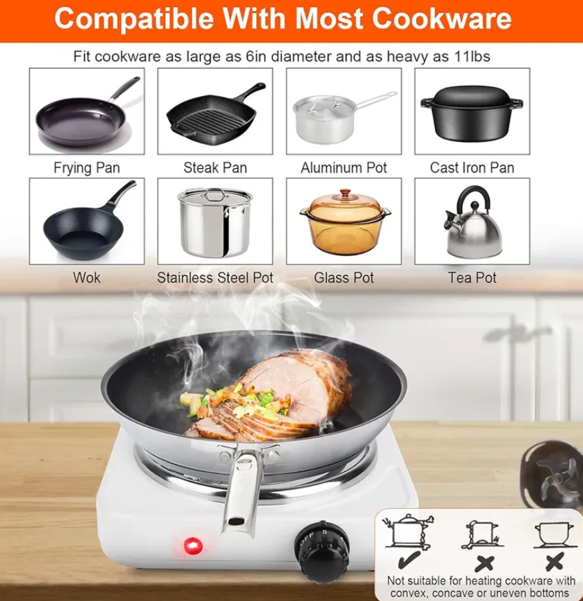 Electric Single Burner 1000W