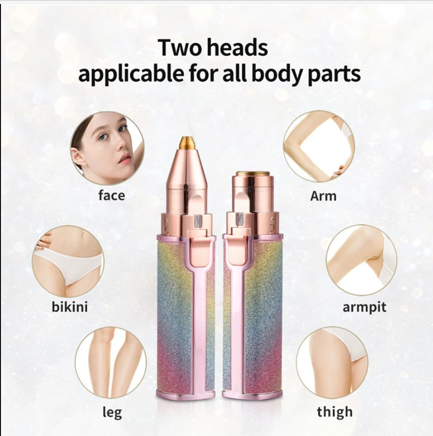 2 in 1 Eyebrow Electric Trimmer