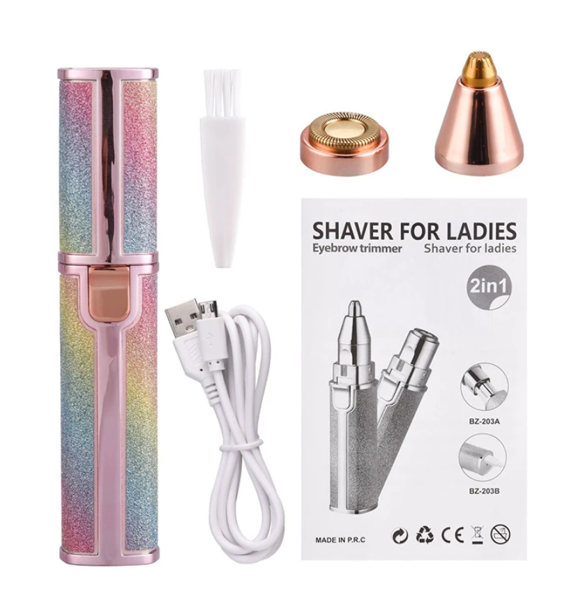 2 in 1 Eyebrow Electric Trimmer