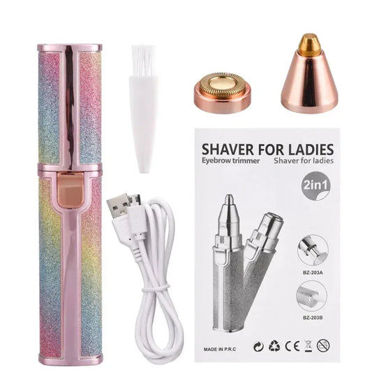 2 in 1 Eyebrow Electric Trimmer - Eazzy Store