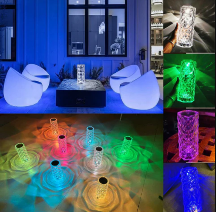 Crystal Diamond Lamp