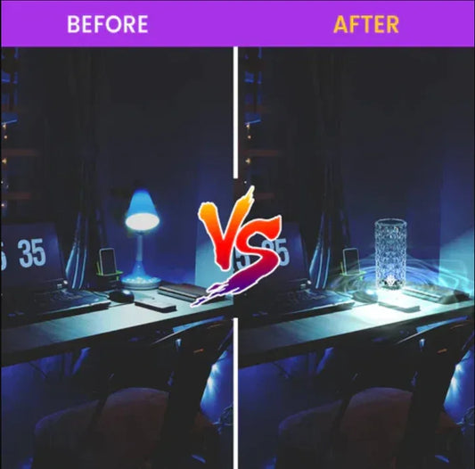 Crystal Diamond Lamp - Eazzy Store