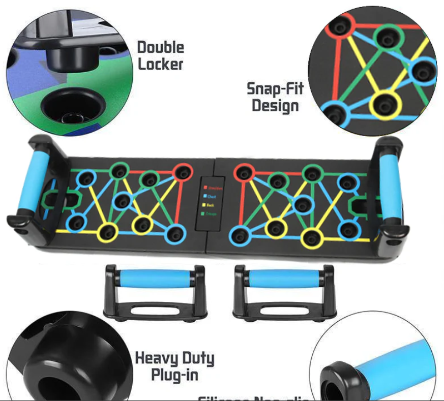9-IN-1 MULTIFUNCTION PUSH-UP BOARD