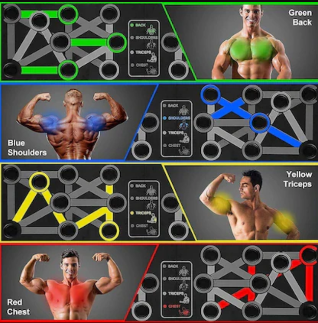 9-IN-1 MULTIFUNCTION PUSH-UP BOARD