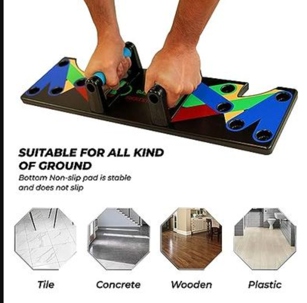 9-IN-1 MULTIFUNCTION PUSH-UP BOARD