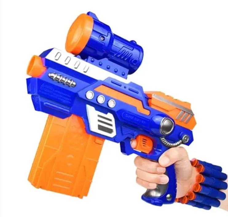 Toy Gun for kids with 10PCS EVA Foam Soft Bullet