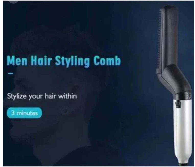 Beard And Hair Curling Straightener For Men