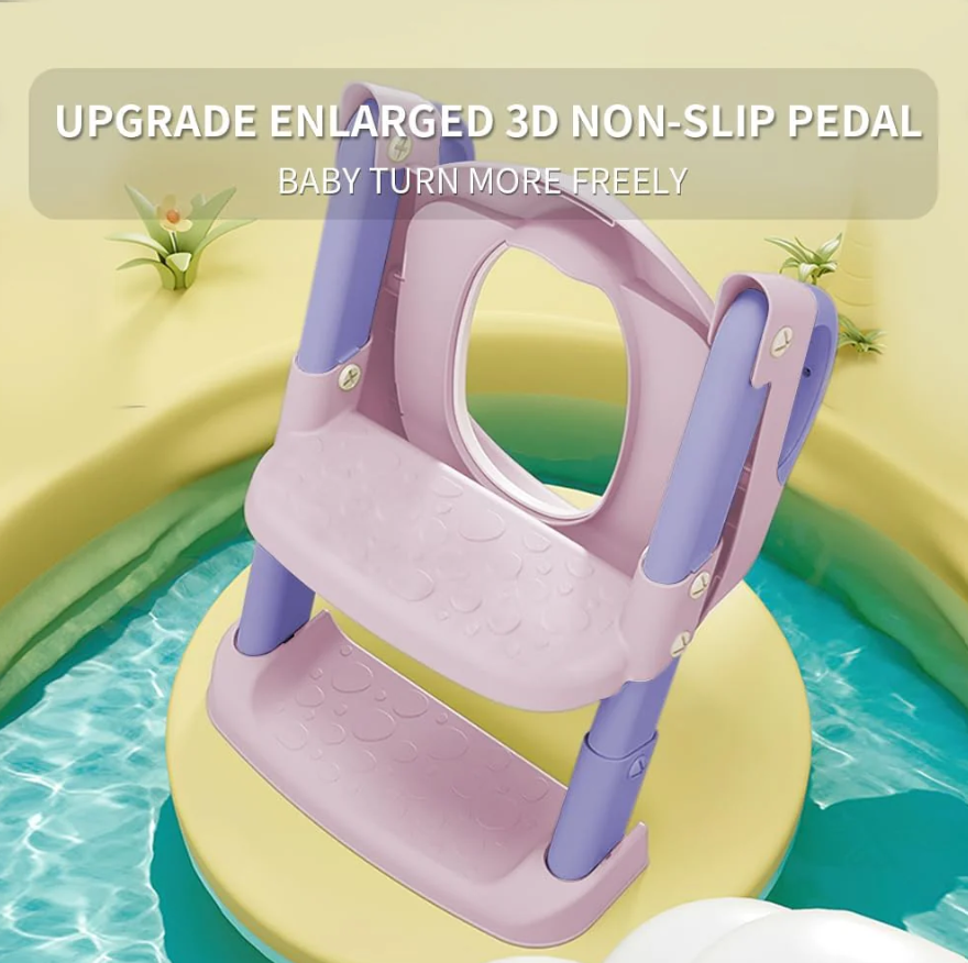Kid Toilet Trainer Ladder Potty Seat