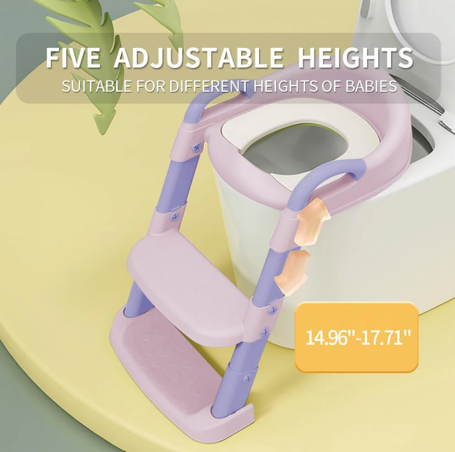 Kid Toilet Trainer Ladder Potty Seat