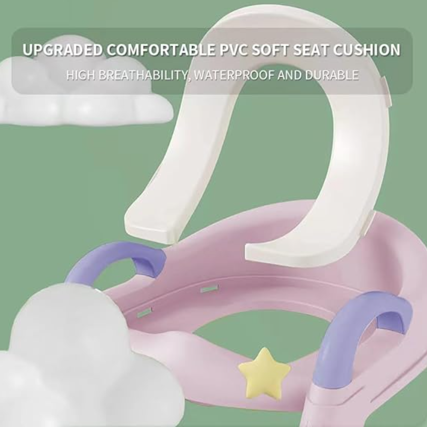 Kid Toilet Trainer Ladder Potty Seat