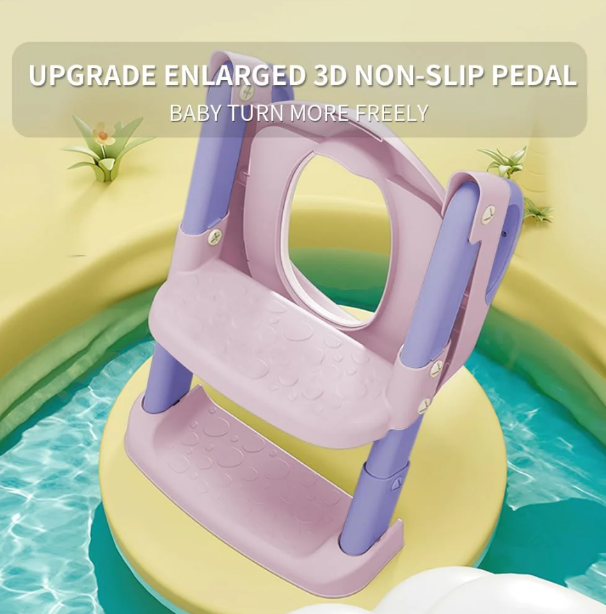 Kid Toilet Trainer Ladder Potty Seat