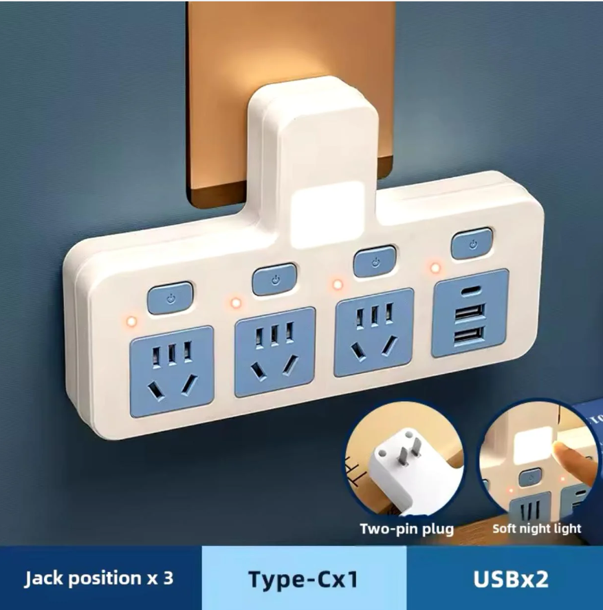 Multi functional wireless socket