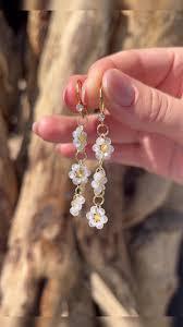 Pearl Flower Earrings – Elegant, Classy & Timeless Jewelry - Eazzy Store