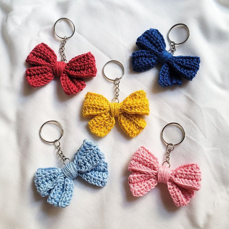 Handmade Crochet Strawberry Keychain β Cute & Colorful Key Holder and Bag Charm