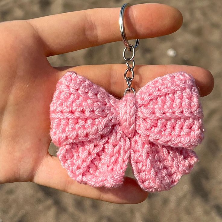 Handmade Crochet Strawberry Keychain β Cute & Colorful Key Holder and Bag Charm