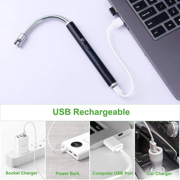 Electric Arc Lighter with 360°Flexiblity
