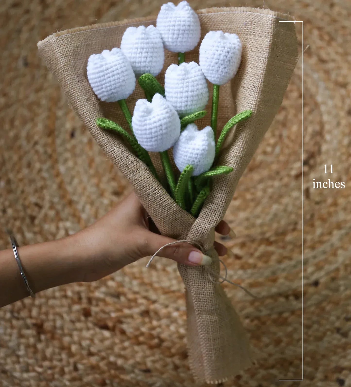 Handcrafted Crochet Tulip Bouquet - Eazzy Store