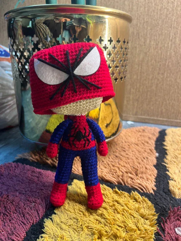 Crochet Spiderman Amigurumi - Eazzy Store