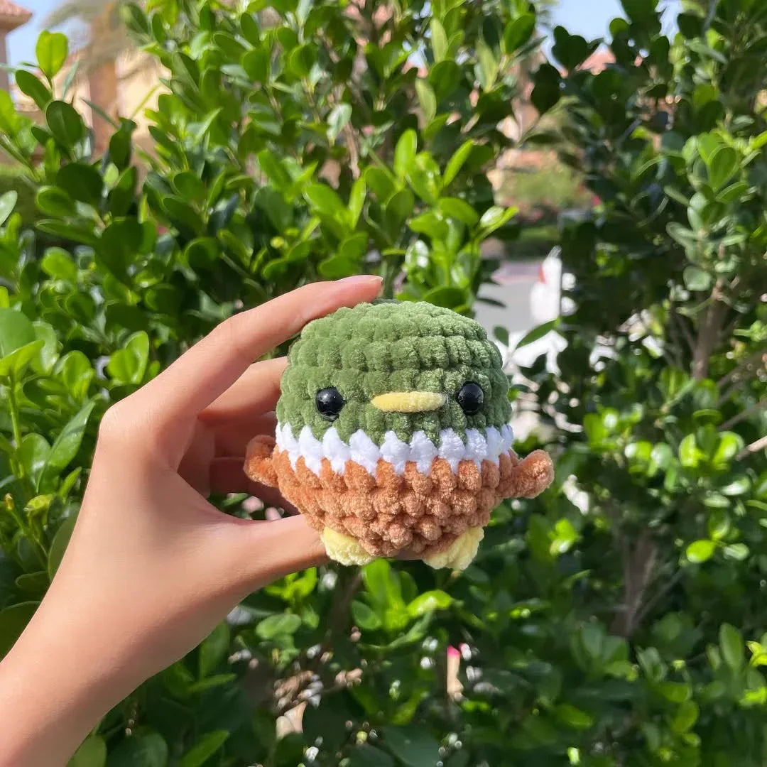 Crochet Baby Mallard Duck Keychain - Eazzy Store