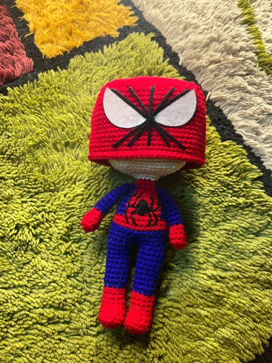 Crochet Spiderman Amigurumi - Eazzy Store