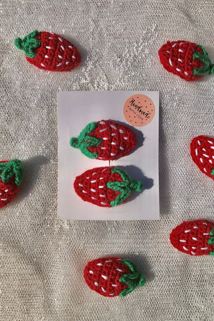 Handmade Crochet Hair Clips – Cute, Soft & Trendy Accessories