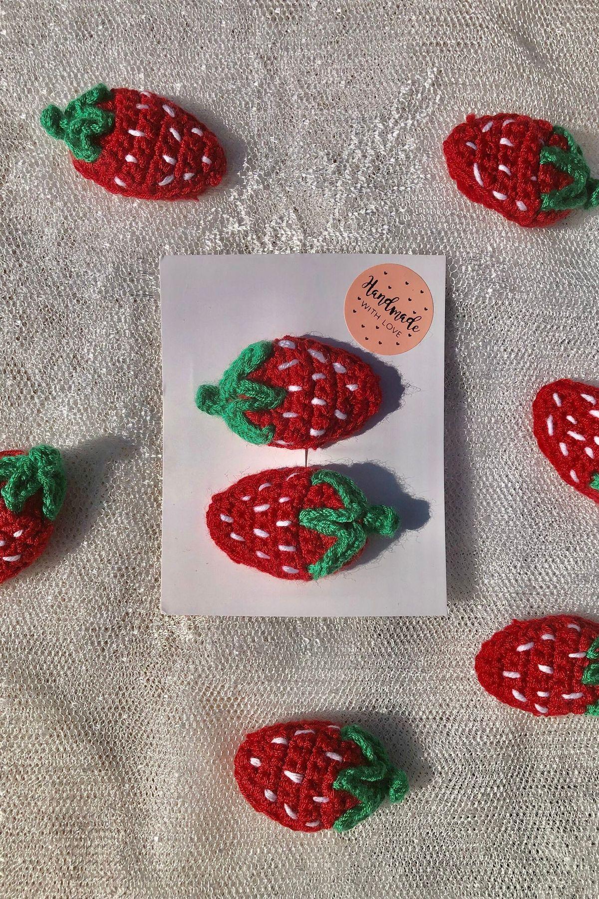 Handmade Crochet Hair Clips – Cute, Soft & Trendy Accessories - Eazzy Store