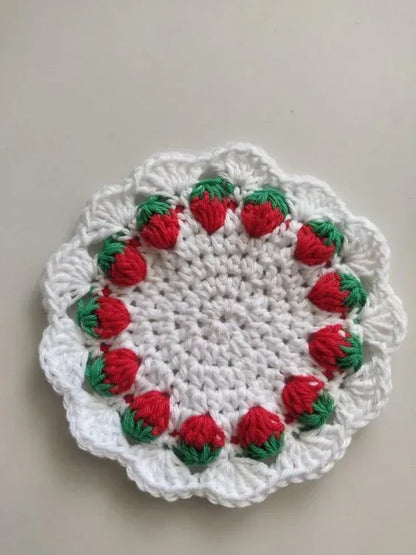 Handmade Crochet Coaster – Stylish, Heat-Resistant & Reusable - Eazzy Store