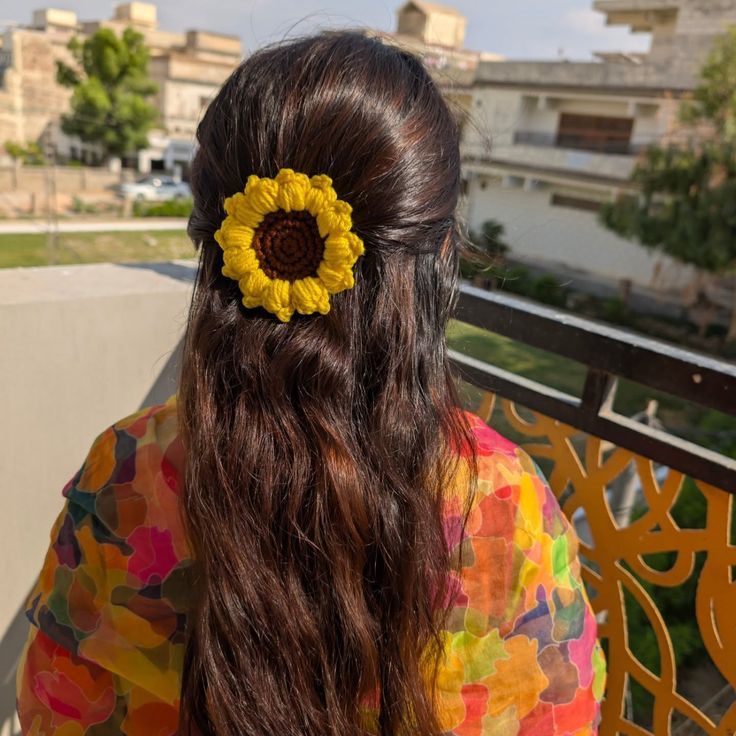 Handmade Crochet Flower Hair Clips – Soft, Cute & Stylish Accessories