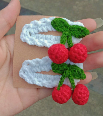 Handmade Crochet Hair Clips – Cute, Soft & Trendy Accessories