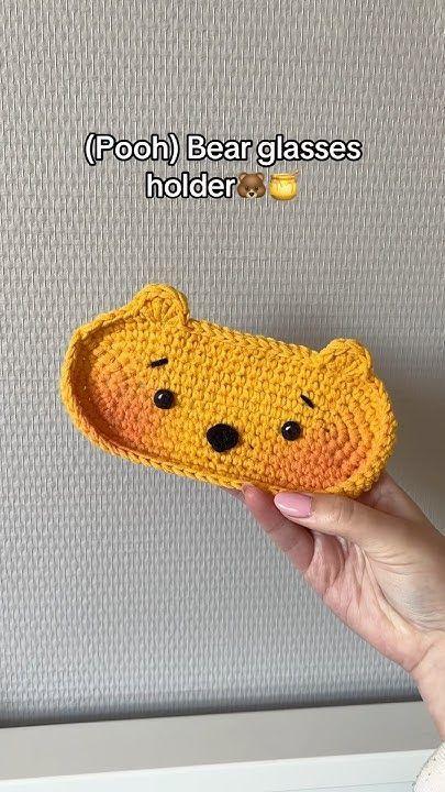 Handmade Crochet Glasses Holder – Soft, Protective & Stylish Case - Eazzy Store