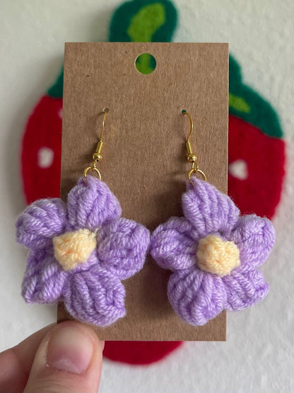 Handmade Crochet Earrings – Lightweight, Stylish & Trendy Jewelry