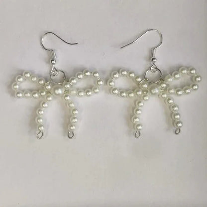Bow Pearl Earrings – Cute, Elegant & Trendy Jewelry - Eazzy Store