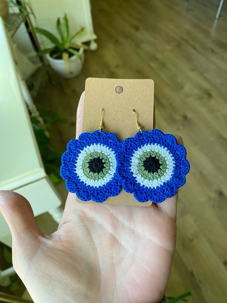 Handmade Crochet Earrings – Lightweight, Stylish & Trendy Jewelry