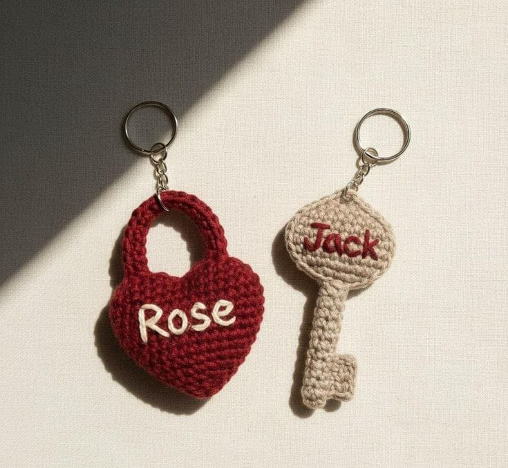 💑🔑 Couple Keychain – Matching Love Keychains