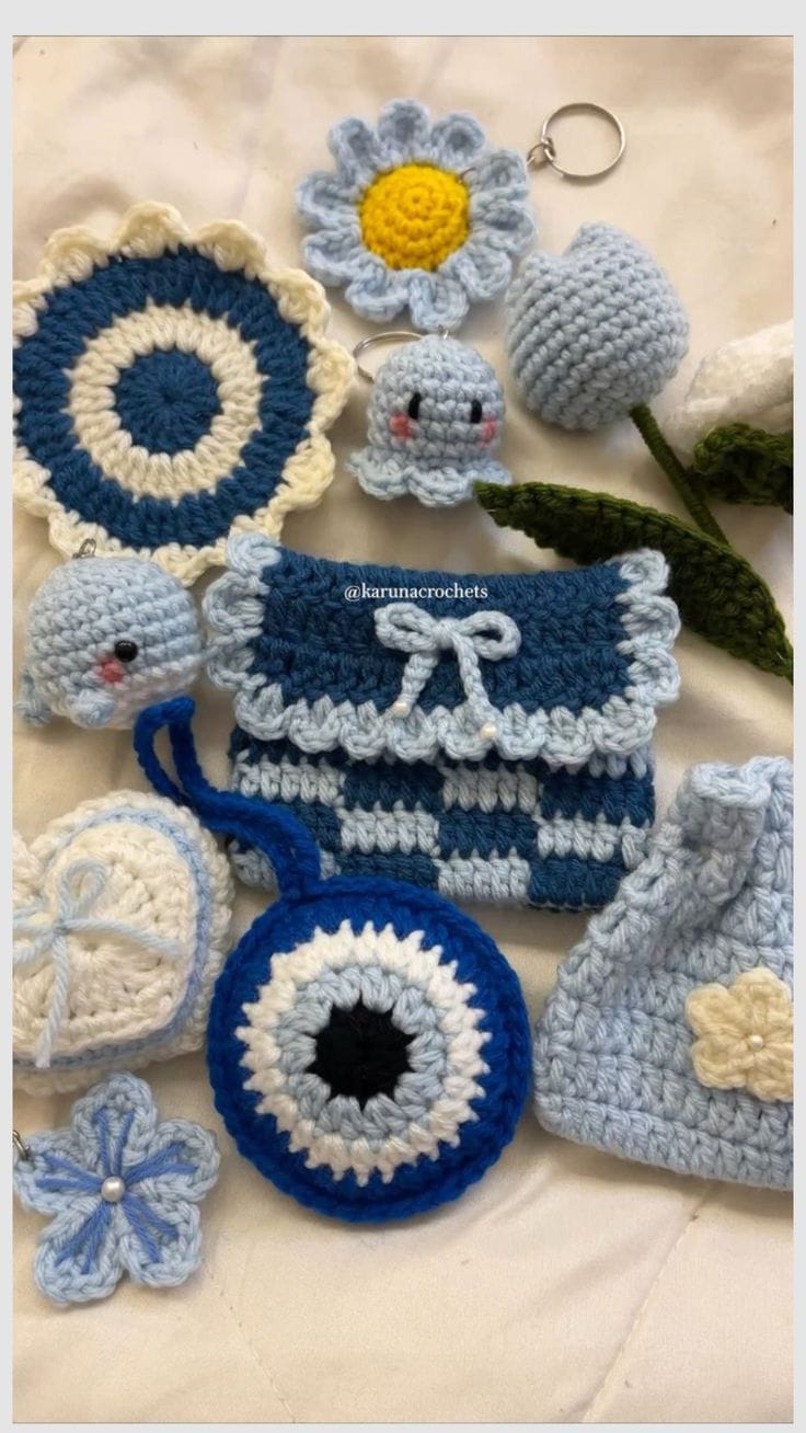 🎁🧶 Customized Crochet Gift Box – Handmade & Personalized with Love