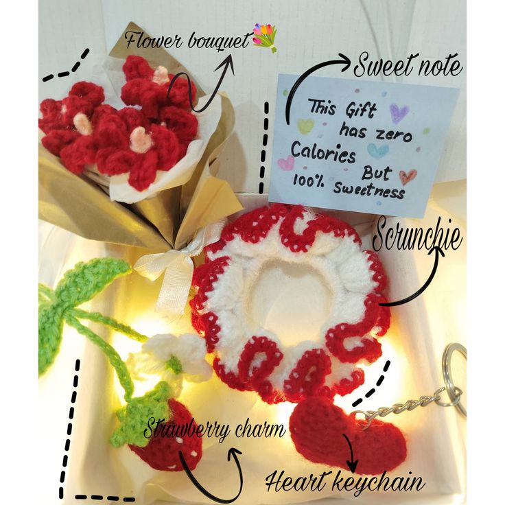 🎁🧶 Customized Crochet Gift Box – Handmade & Personalized with Love