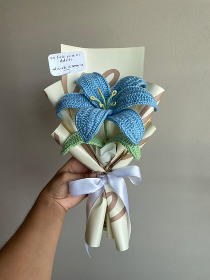 Forever Crochet Bouquet – Everlasting Handmade Flower Gift