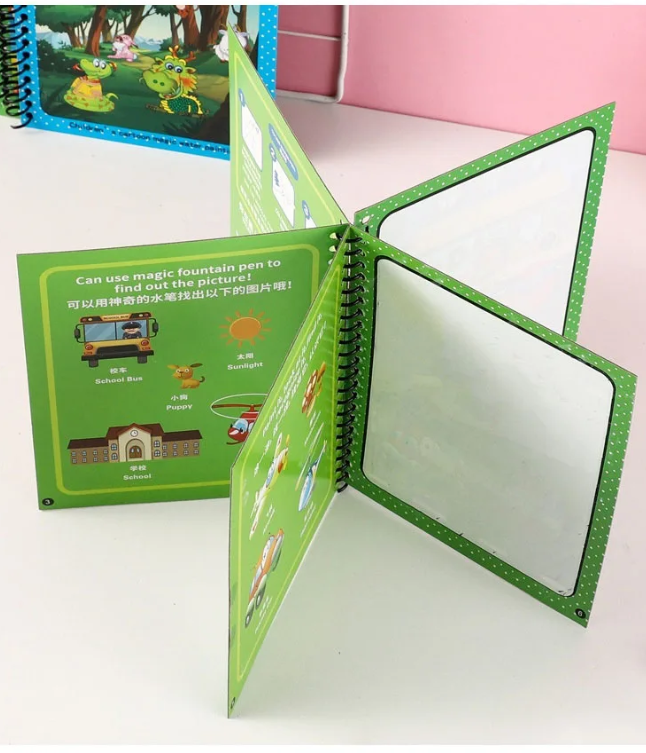 Magic Water Drawing Coloring Book