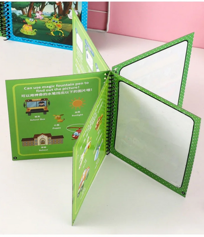 Magic Water Drawing Coloring Book