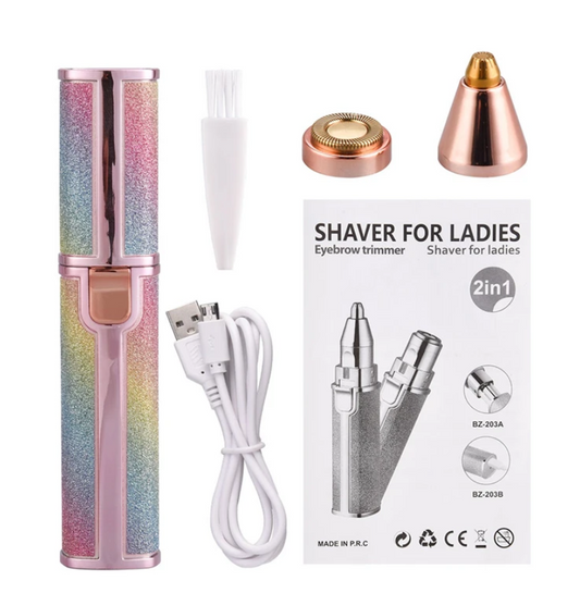 2 in 1 Eyebrow Electric Trimmer