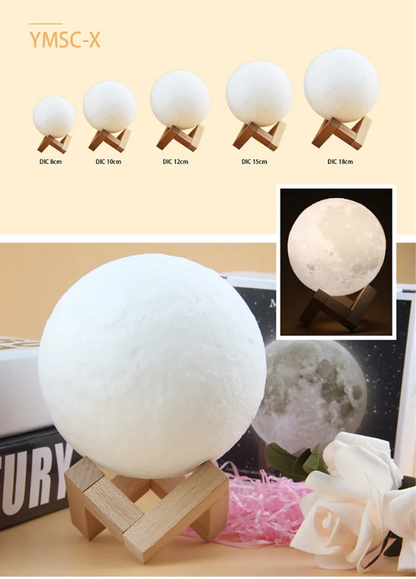 3D Print Moon Lamp