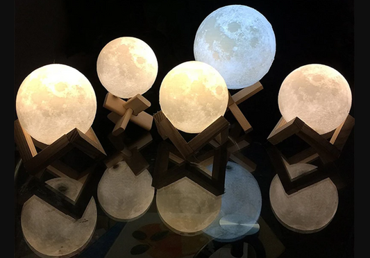 3D Print Moon Lamp