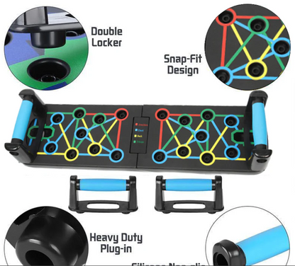 9-IN-1 MULTIFUNCTION PUSH-UP BOARD