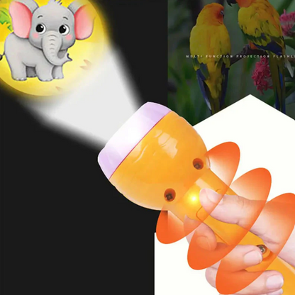 Kids Fun Slide Projector Torch