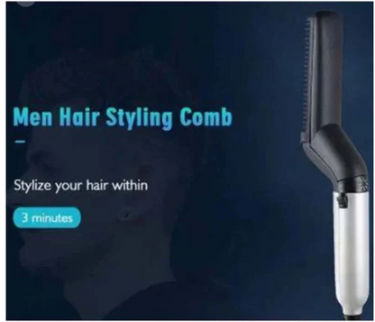 Beard And Hair Curling Straightener For Men