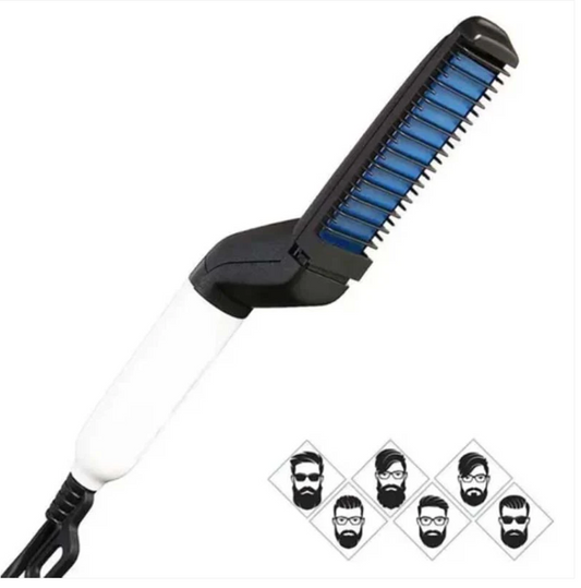 Beard And Hair Curling Straightener For Men